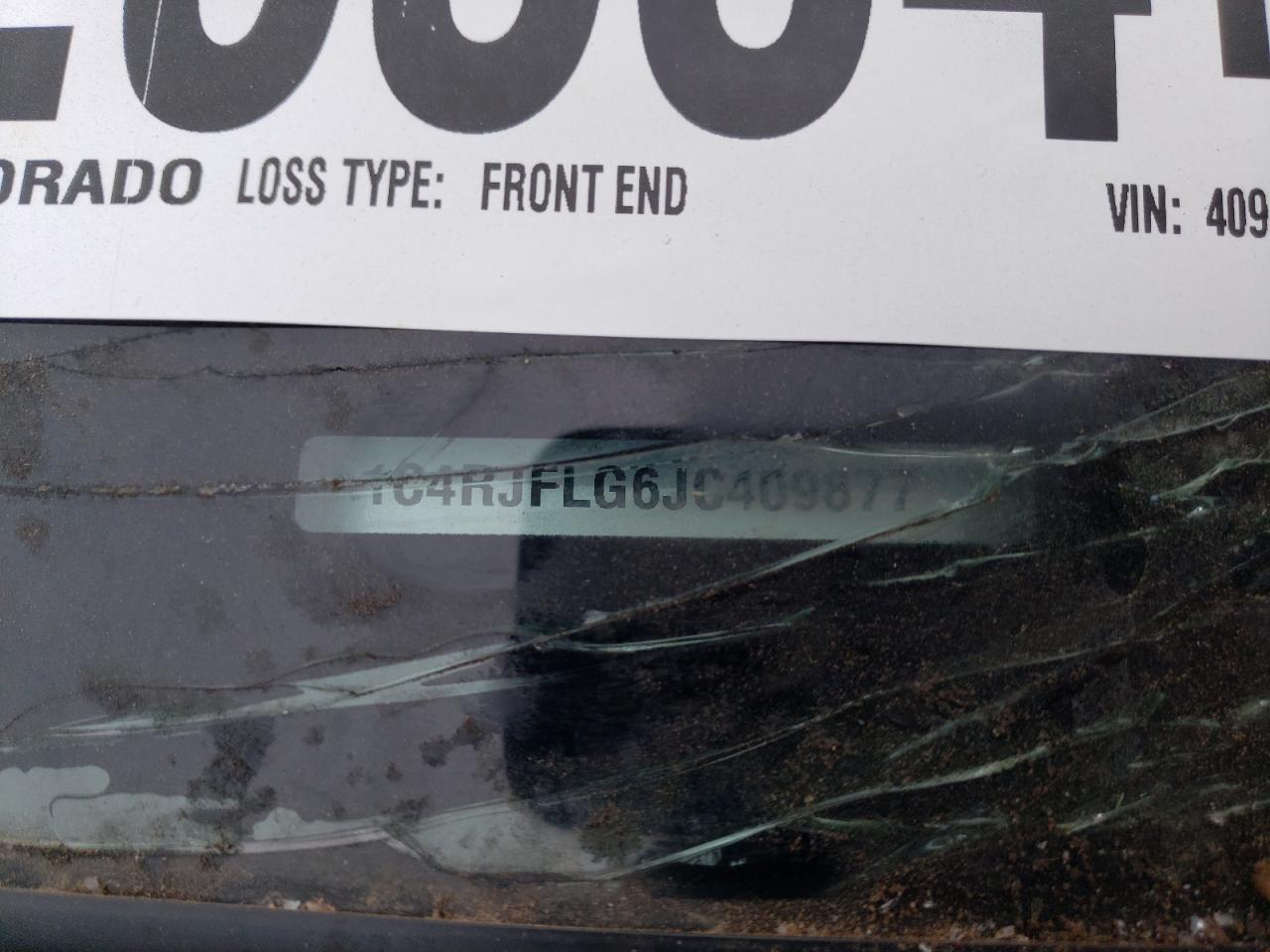 1C4RJFLG6JC409877 2018 Jeep Grand Cherokee Trailhawk