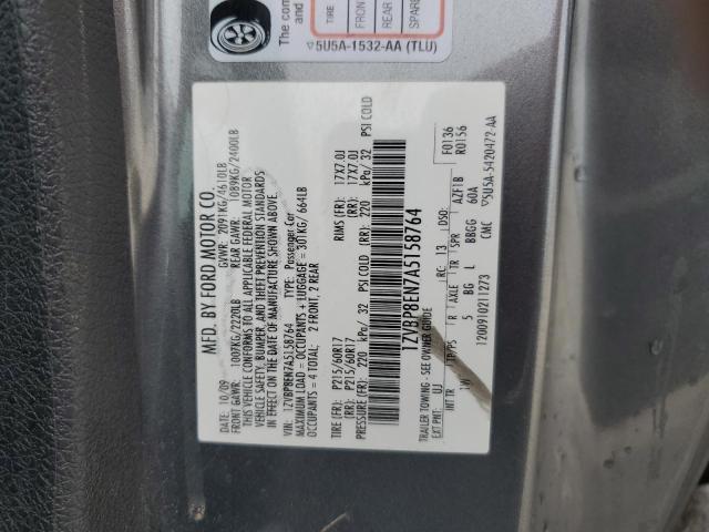 2010 Ford Mustang VIN: 1ZVBP8EN7A5158764 Lot: 51291084