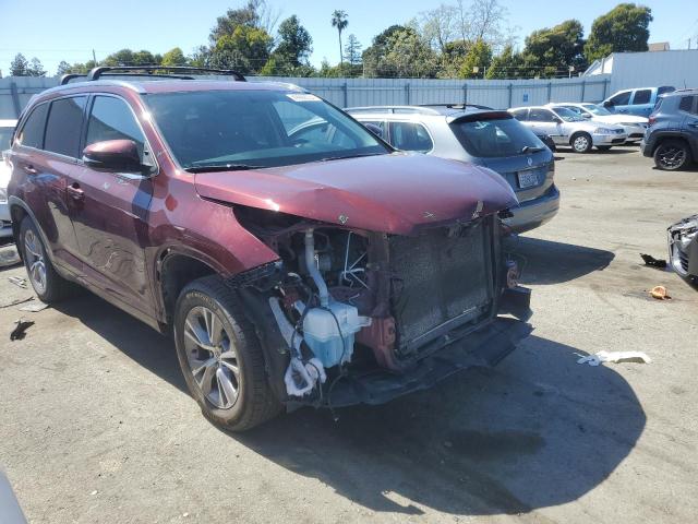 VIN 5TDJKRFH1ES012789 2014 Toyota Highlander, Xle no.4