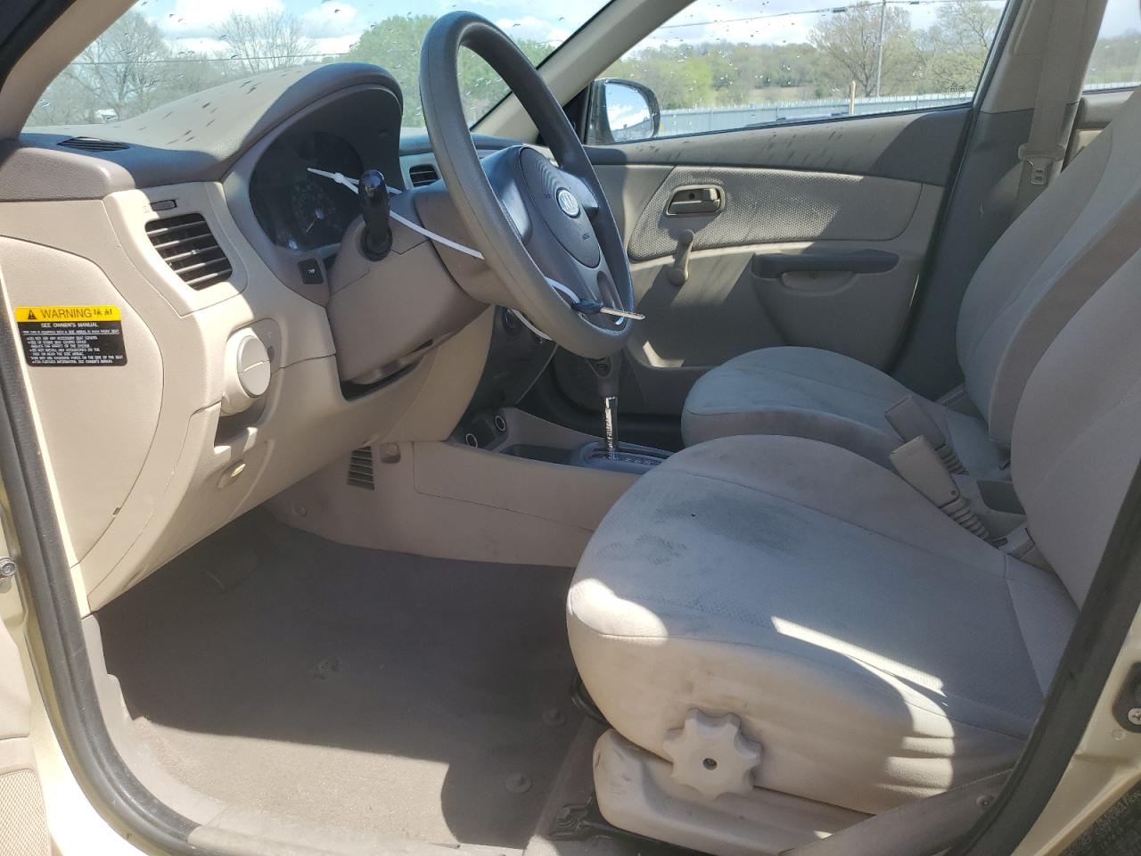 KNADH4A34A6627421 2010 Kia Rio Lx