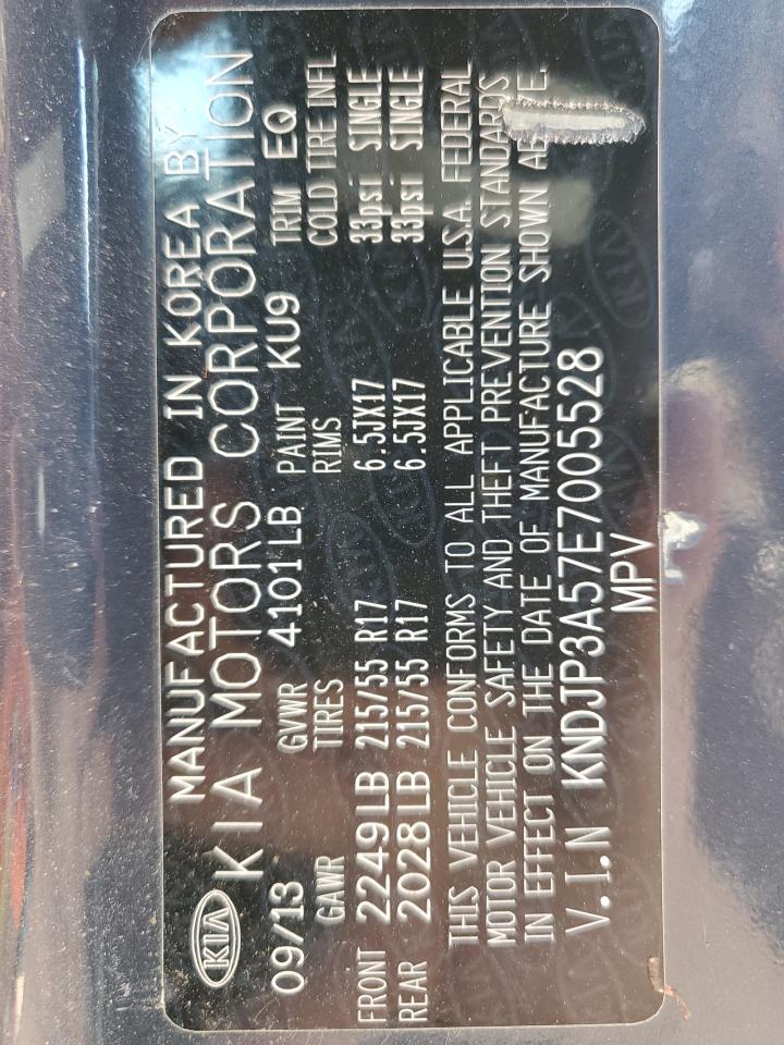 KNDJP3A57E7005528 2014 Kia Soul +