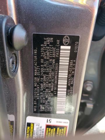 VIN 4T1R11AK0MU463809 2021 Toyota Camry, LE no.12