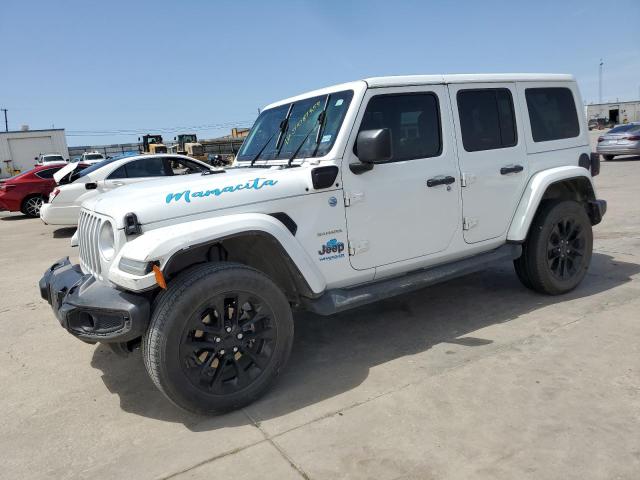 2021 Jeep Wrangler Unlimited Sahara 4Xe VIN: 1C4JJXP68MW704678 Lot: 51087354