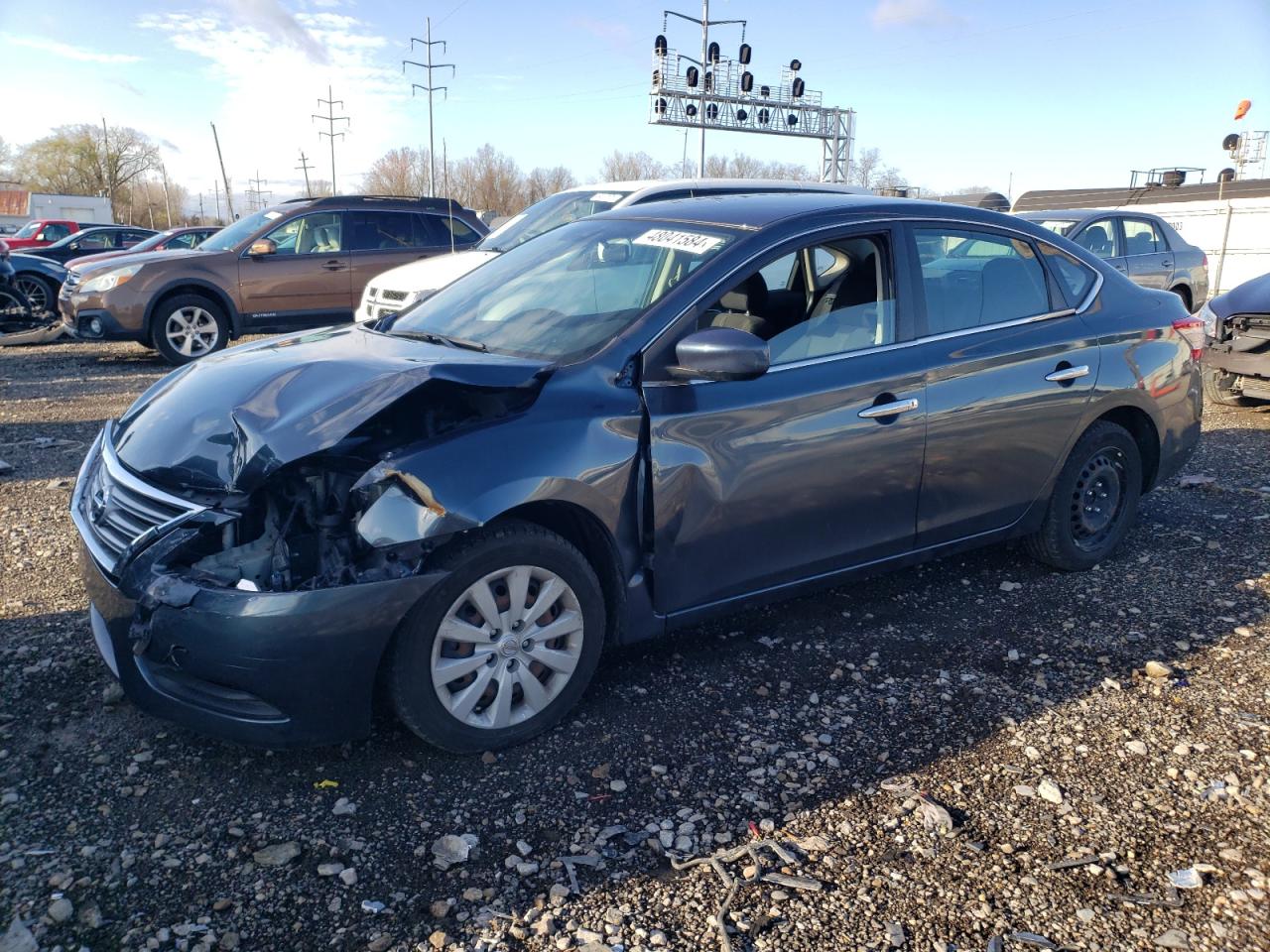 3N1AB7AP4EL617224 2014 Nissan Sentra S