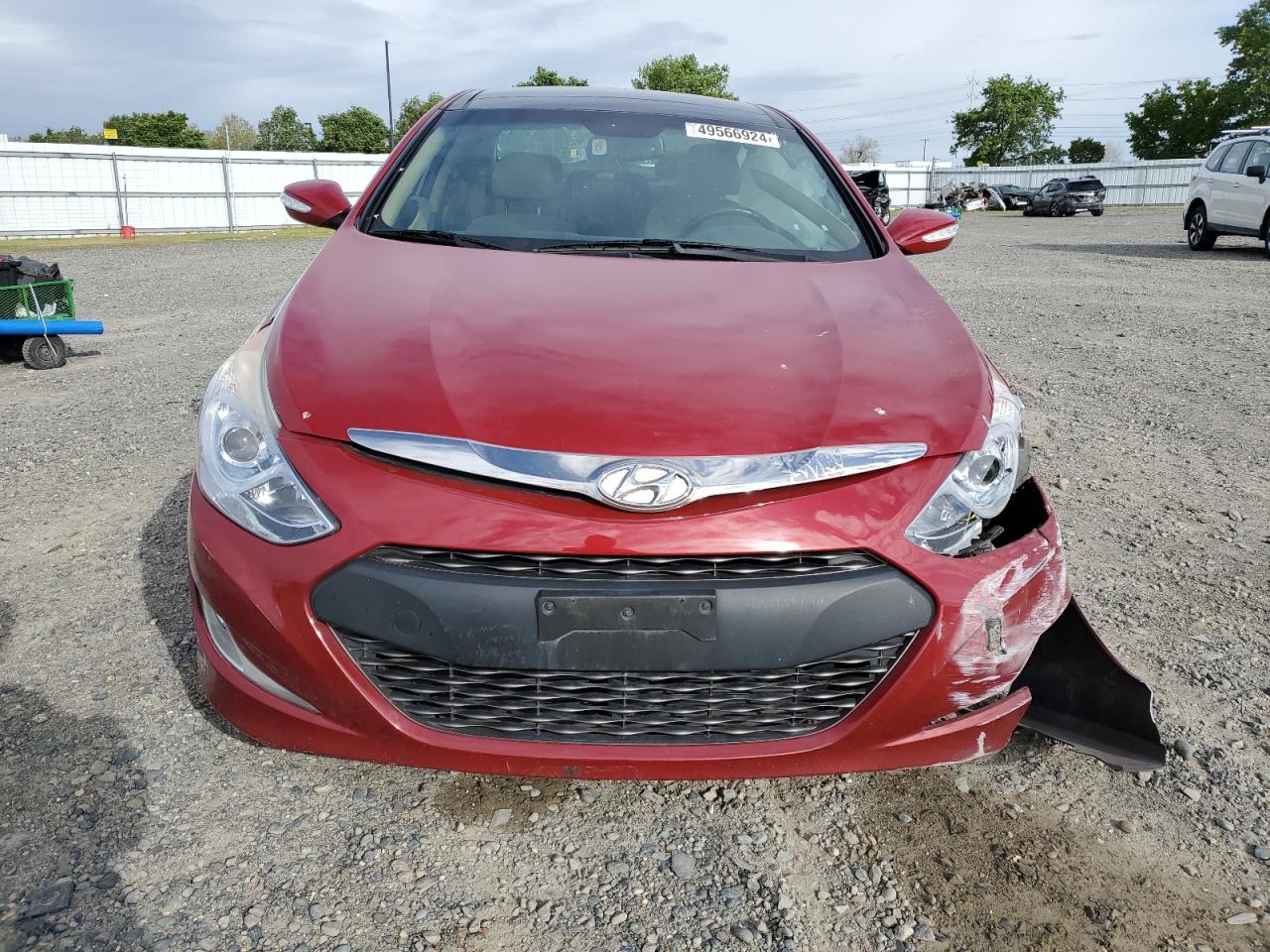 KMHEC4A49DA051076 2013 Hyundai Sonata Hybrid