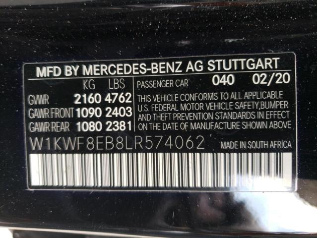 W1KWF8EB8LR574062 2020 MERCEDES-BENZ C CLASS - Image 13