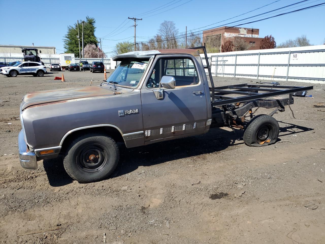 1B7FE06X4KS037477 1989 Dodge D-Series D100