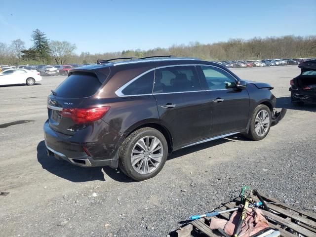 2017 Acura Mdx Technology VIN: 5FRYD4H54HB043136 Lot: 51211354