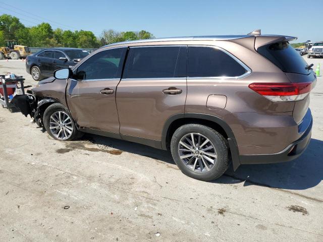 2019 TOYOTA HIGHLANDER - 5TDJZRFH3KS710957