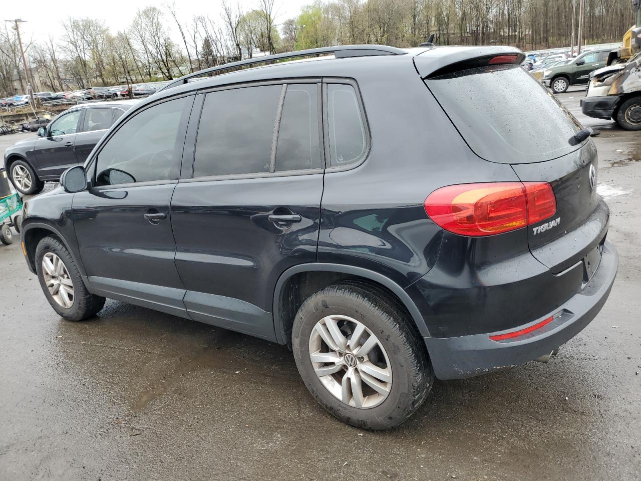 WVGBV7AX0GK000234 2016 Volkswagen Tiguan S