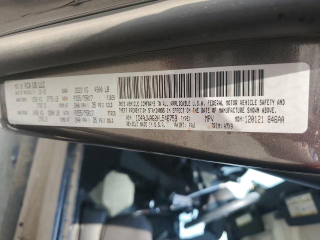 2017 JEEP WRANGLER S - 1C4AJWAG2HL546759