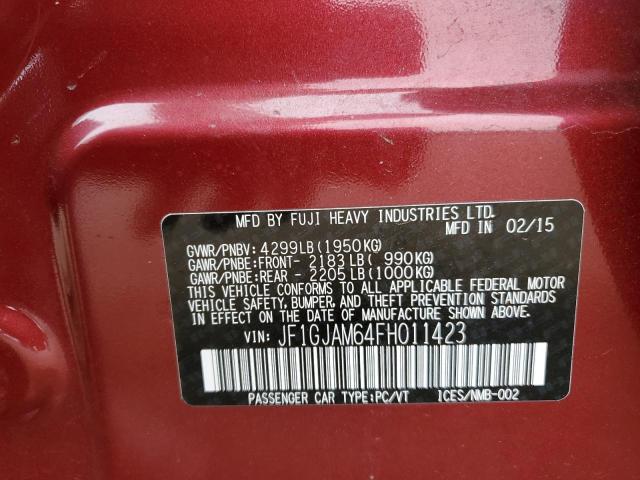 2015 SUBARU IMPREZA LI - JF1GJAM64FH011423