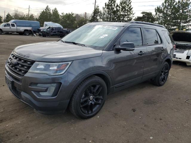Lot #2494629071 2016 FORD EXPLORER S salvage car