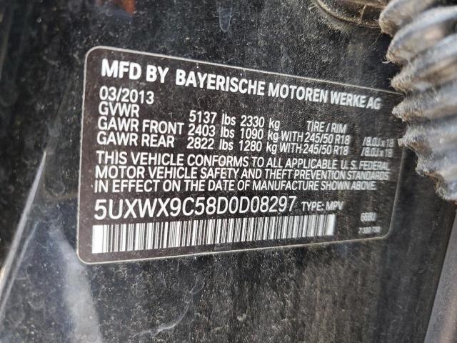 Lot #2491819533 2013 BMW X3 XDRIVE2 salvage car