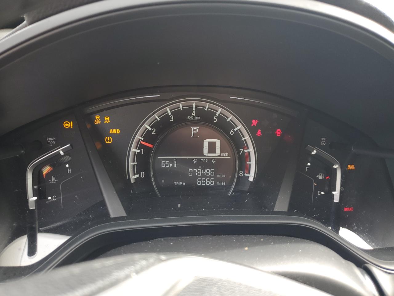 2HKRW6H35KH210591 2019 Honda Cr-V Lx