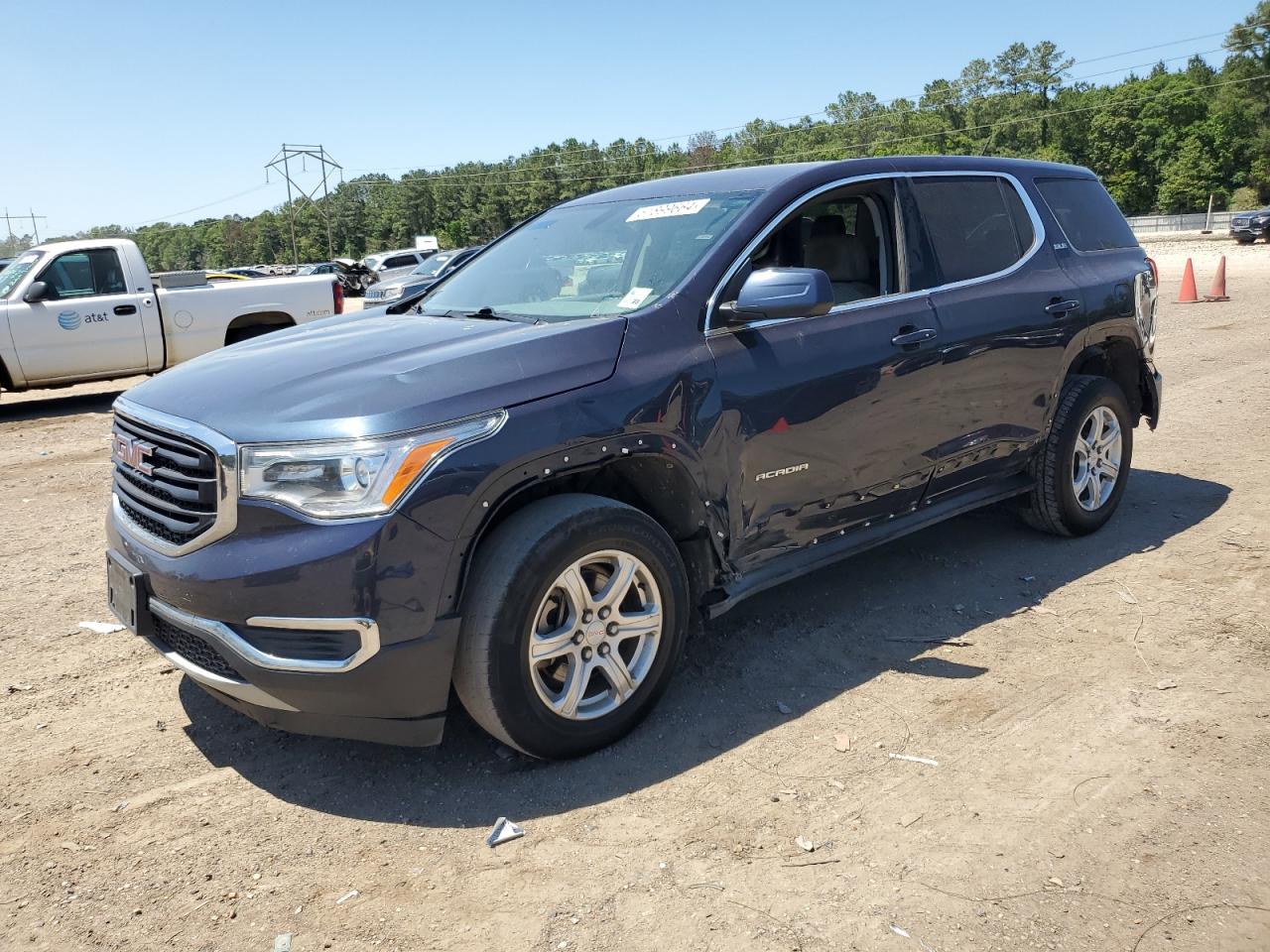 2018 GMC Acadia Sle vin: 1GKKNKLA6JZ166891