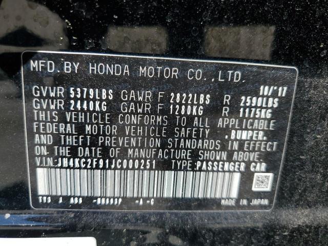 2018 ACURA RLX SPORT - JH4KC2F91JC000251