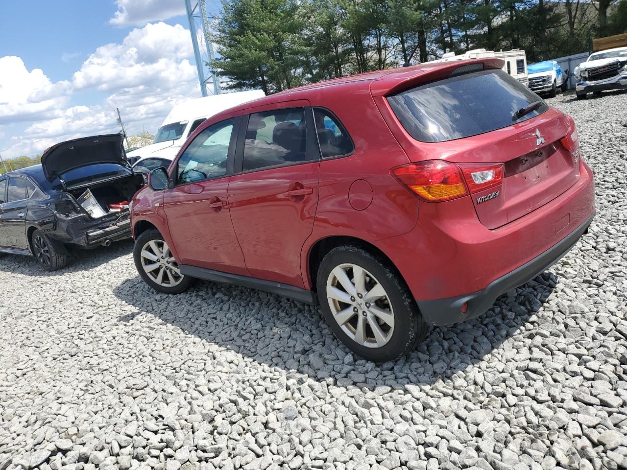 2015 Mitsubishi Outlander Sport Es vin: 4A4AR3AW2FE061532