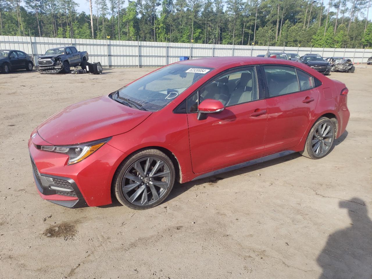 2021 Toyota Corolla Se vin: JTDS4MCE7MJ058702