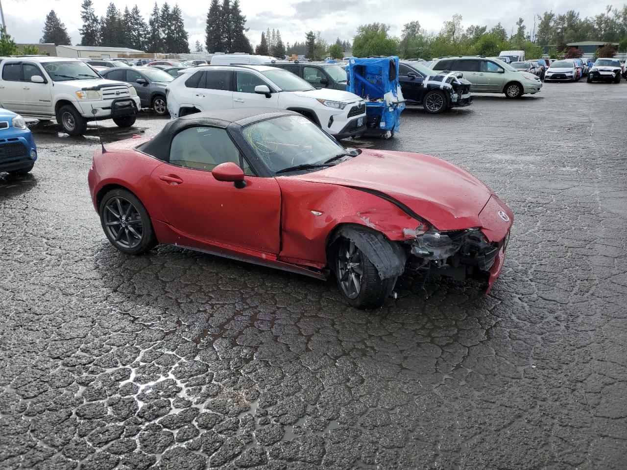 2016 Mazda Mx-5 Miata Grand Touring vin: JM1NDAD76G0101075