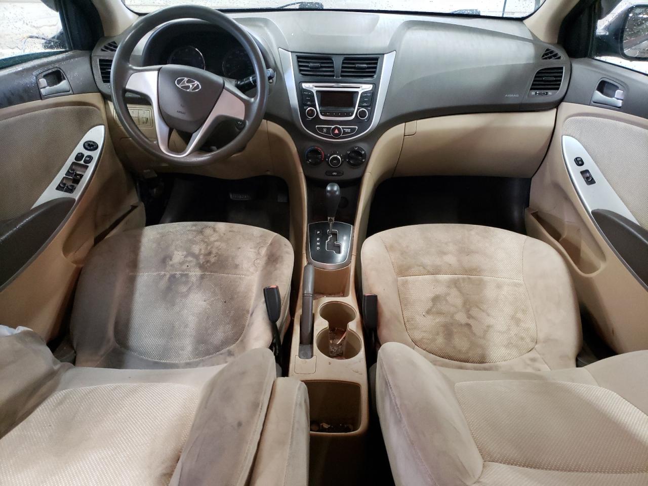 KMHCT4AEXEU638631 2014 Hyundai Accent Gls