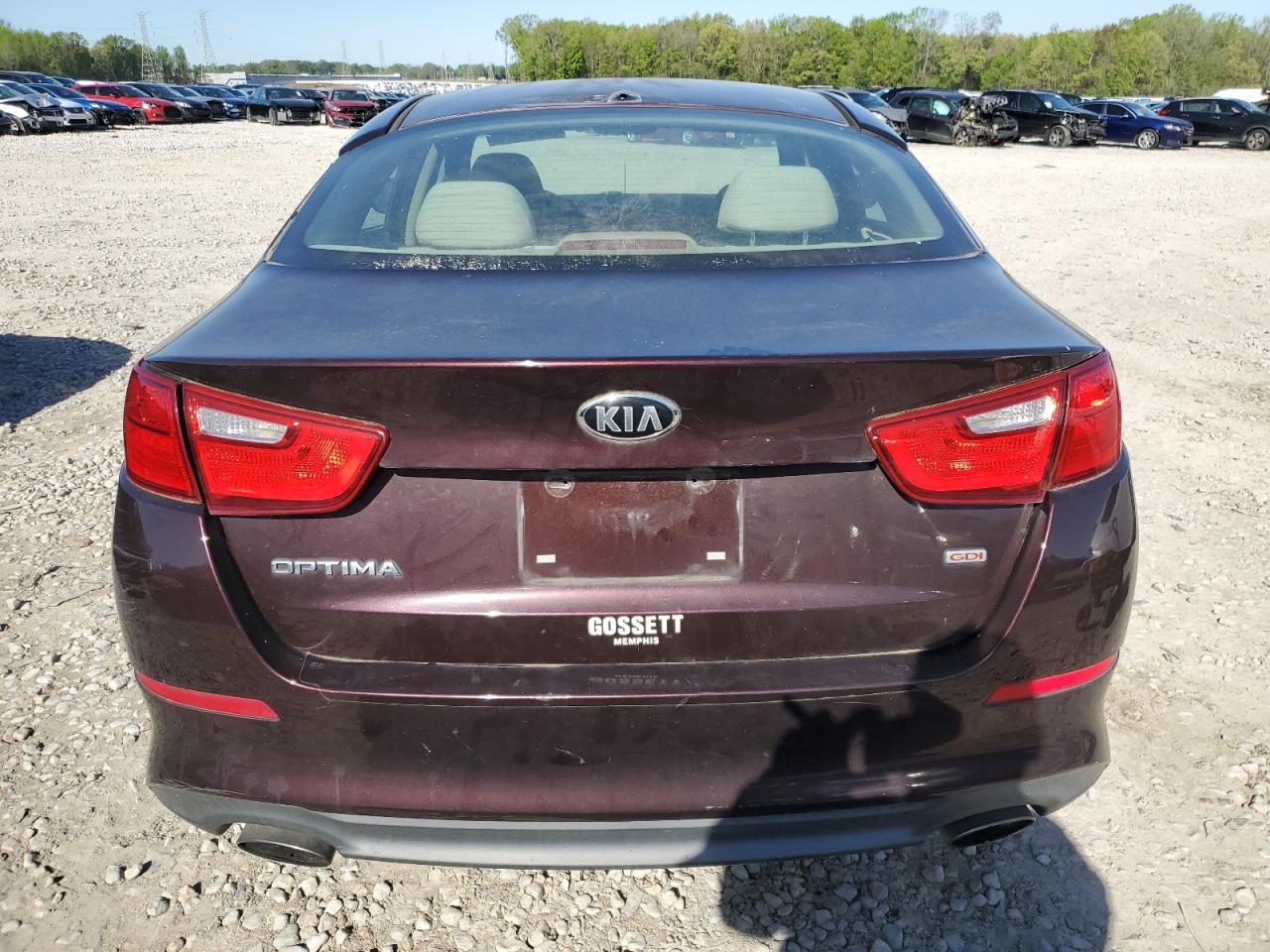 2014 Kia Optima Lx vin: 5XXGM4A75EG323049