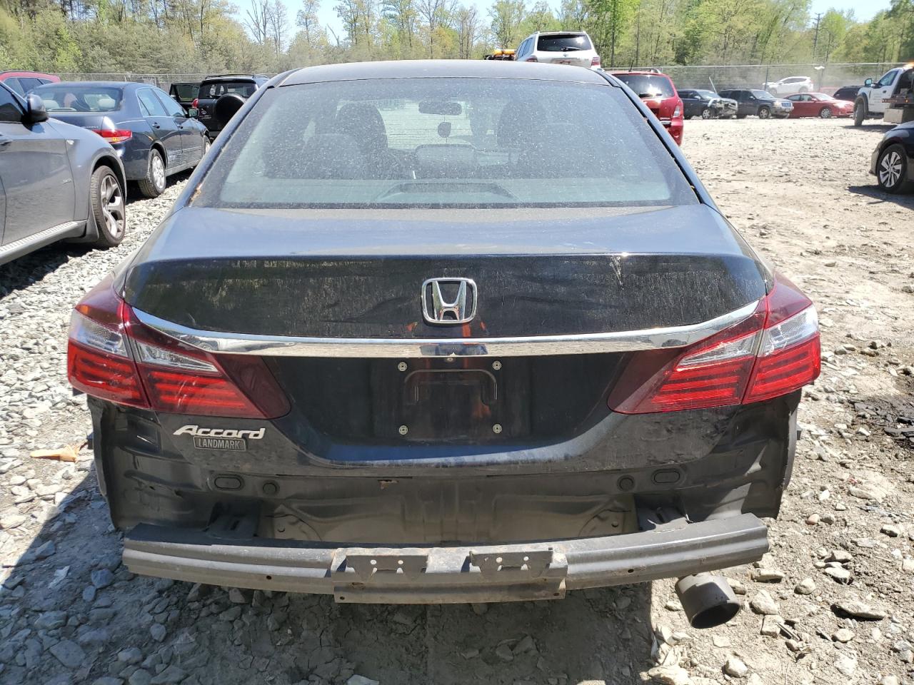 1HGCR2F38HA045758 2017 Honda Accord Lx