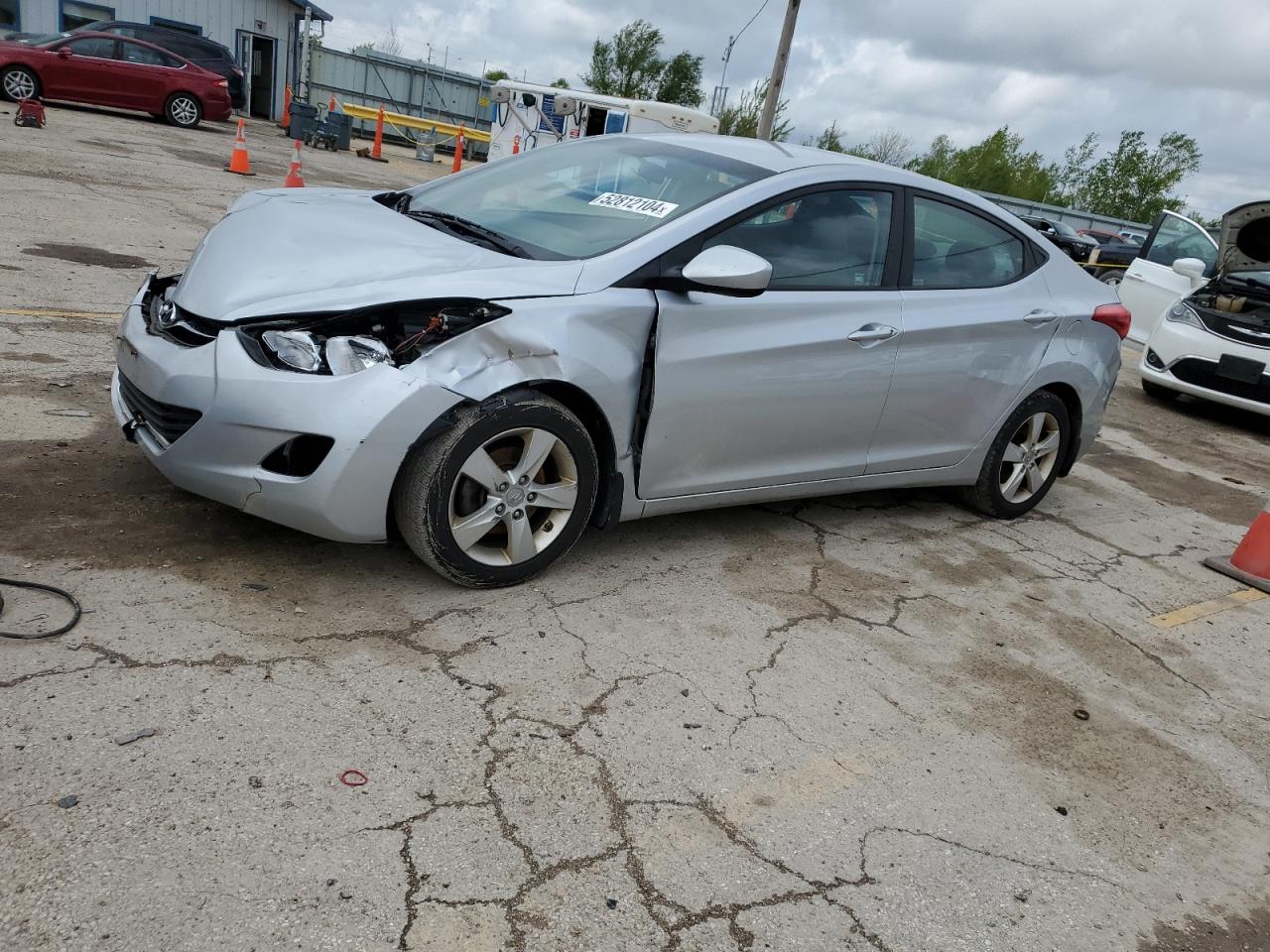 5NPDH4AEXDH278506 2013 Hyundai Elantra Gls