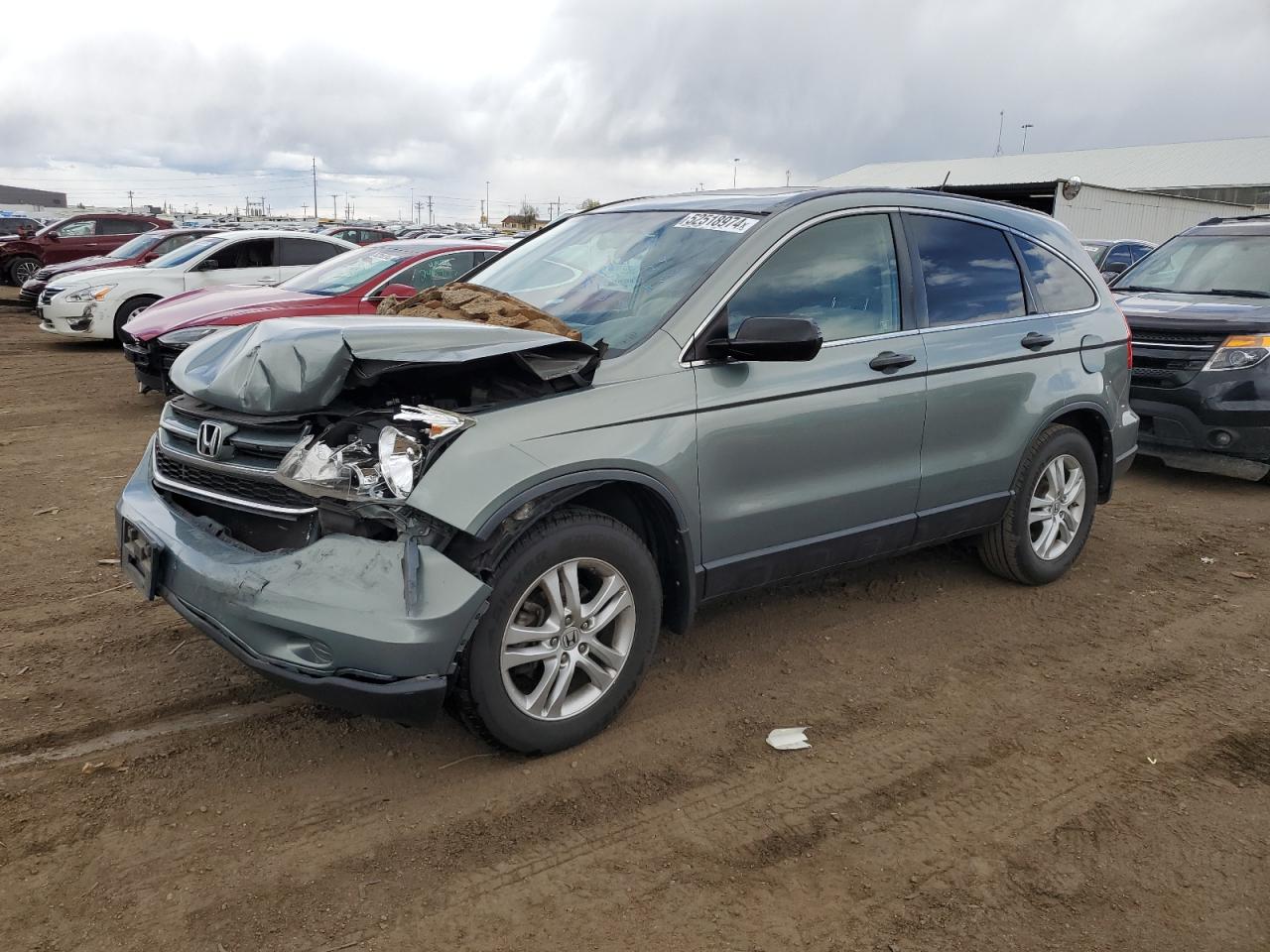 JHLRE4H56AC000832 2010 Honda Cr-V Ex