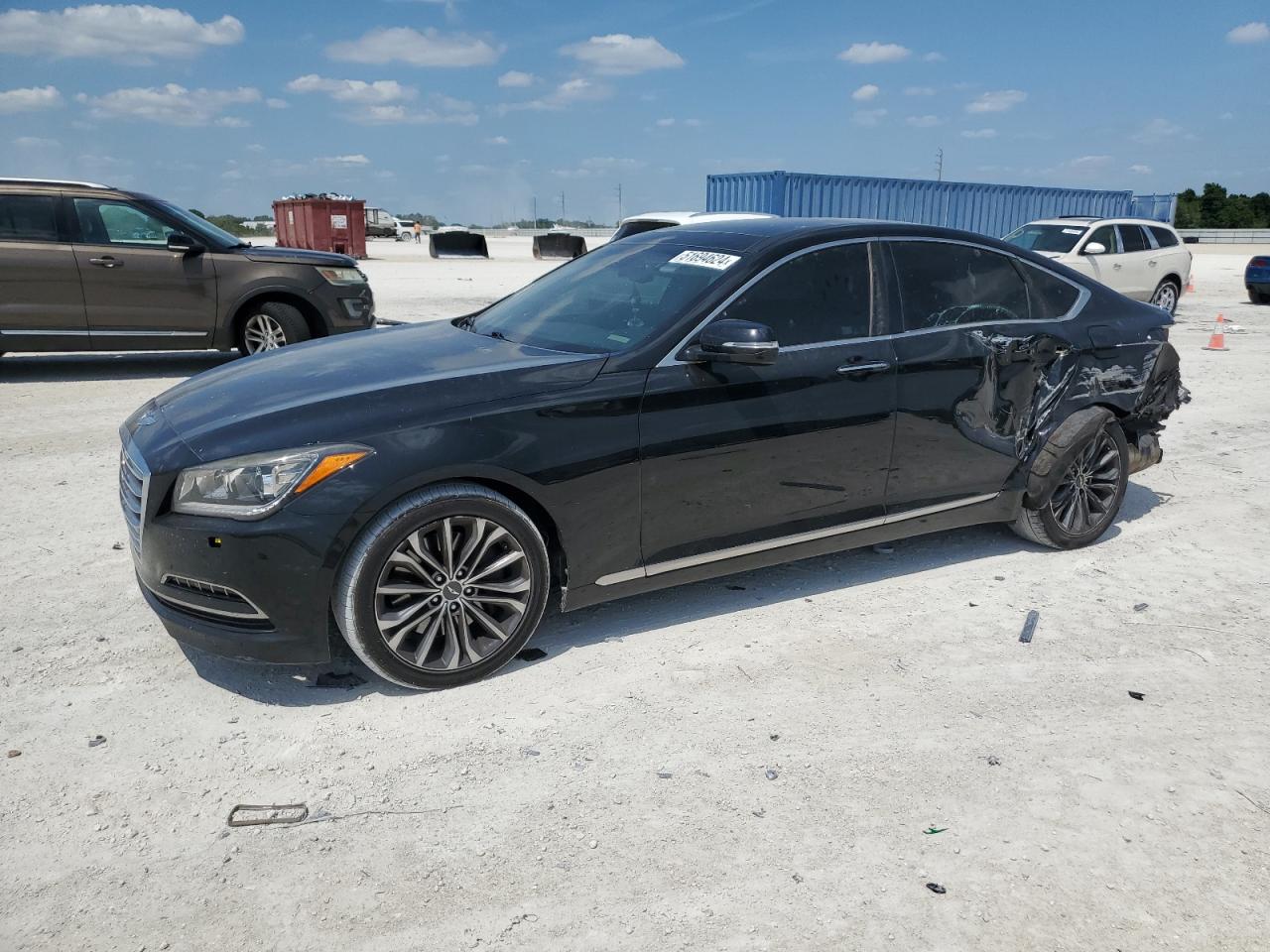 KMHGN4JE5FU098649 2015 Hyundai Genesis 3.8L