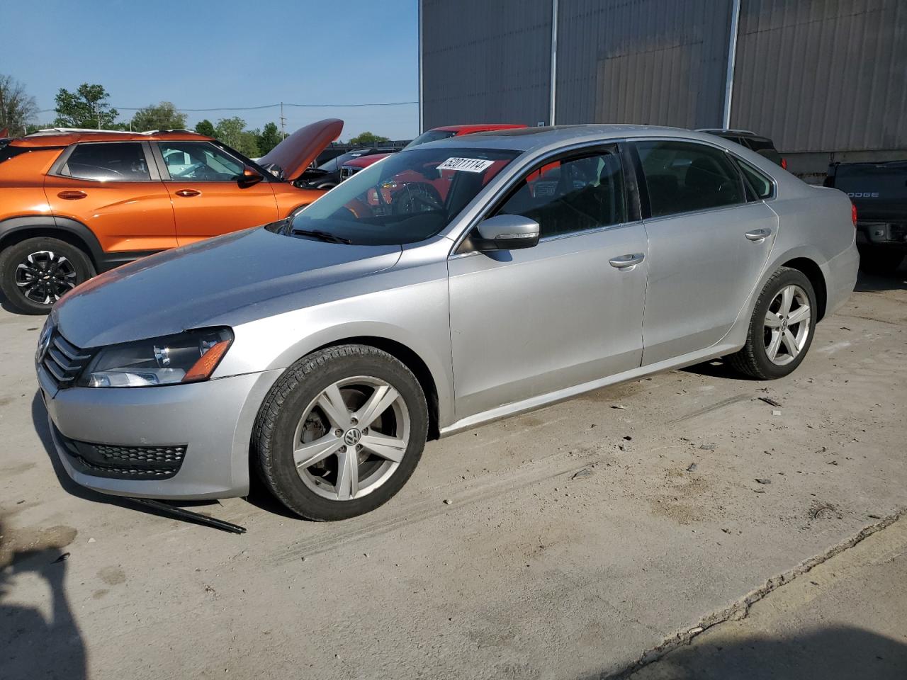 2013 Volkswagen Passat Se vin: 1VWBP7A30DC015623