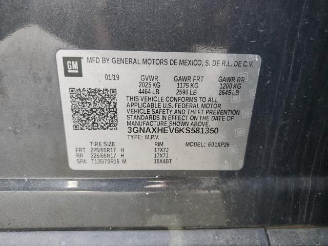 VIN 3GNAXHEV6KS581350 2019 Chevrolet Equinox, LS no.12