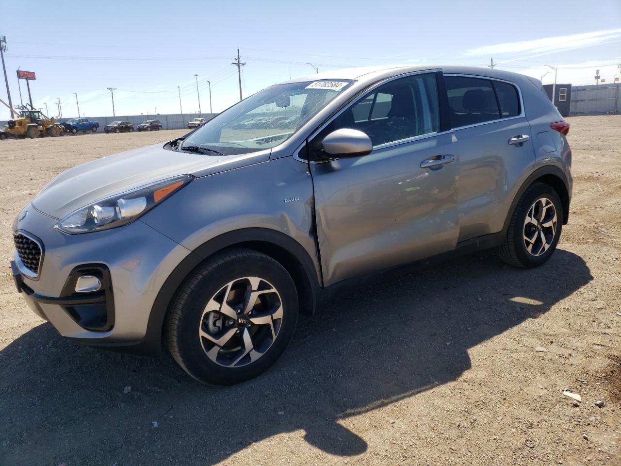 KNDPMCAC7M7877093 2021 Kia Sportage Lx