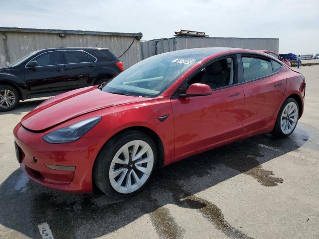 Lot #2503488878 2022 TESLA MODEL 3 salvage car