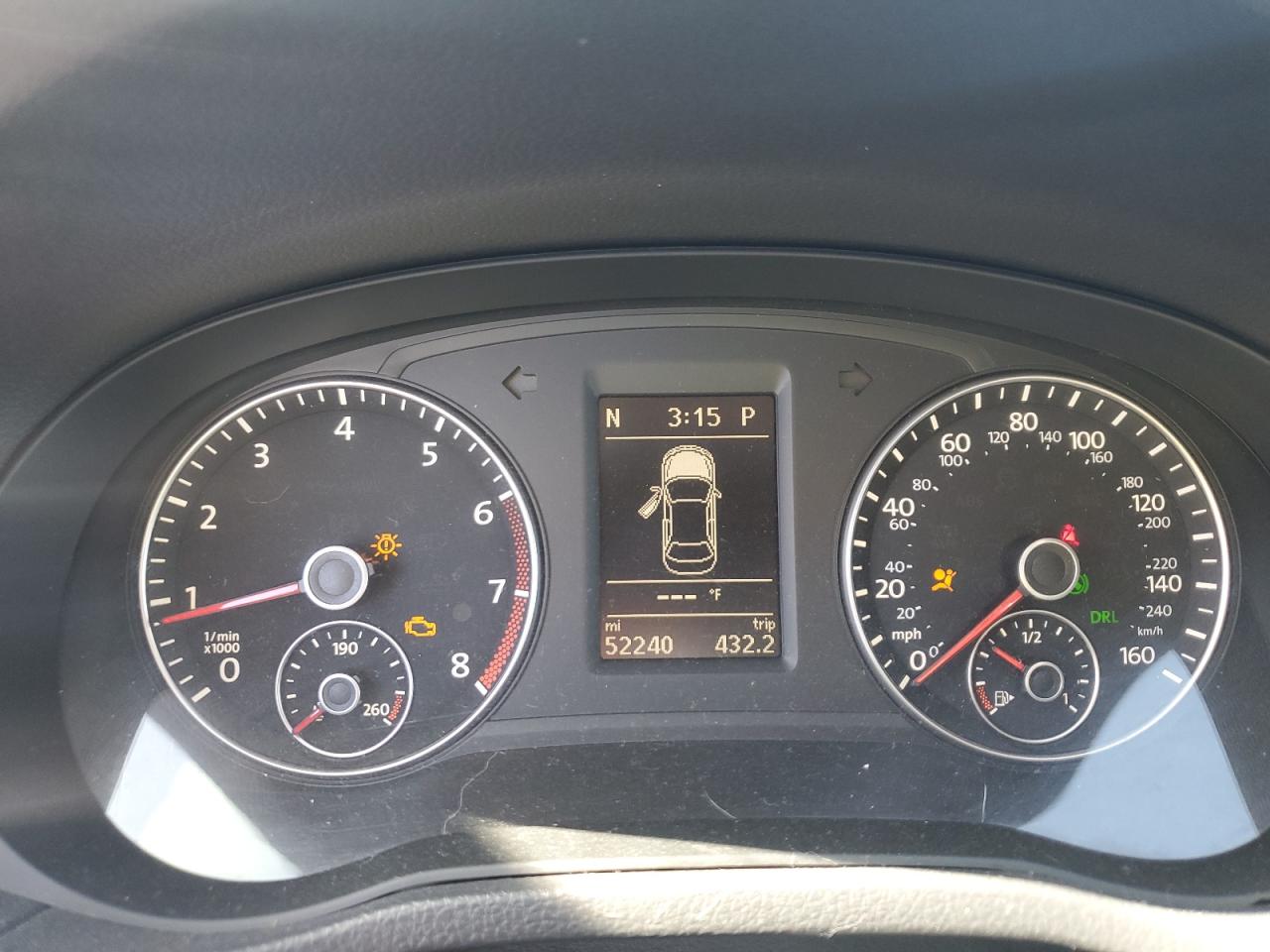 1VWBP7A38DC112407 2013 Volkswagen Passat Se