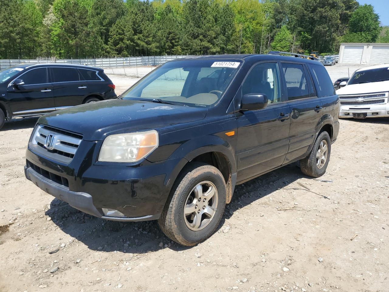 5FNYF28647B023217 2007 Honda Pilot Exl