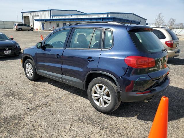 2016 Volkswagen Tiguan S VIN: WVGAV7AX7GW583860 Lot: 51445054