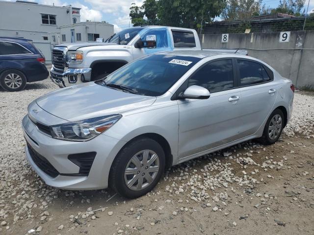 Lot #2508142393 2022 KIA RIO LX salvage car