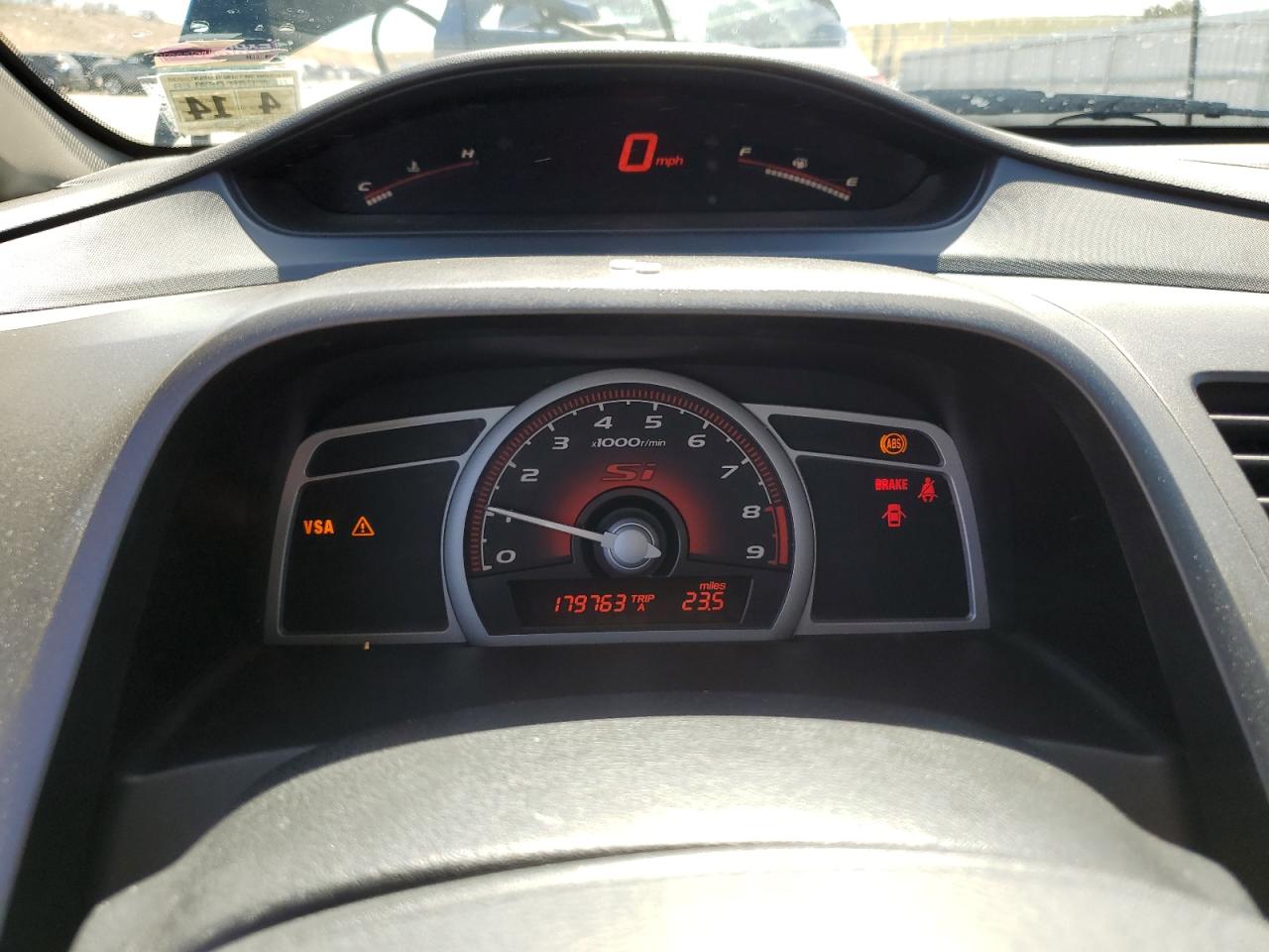 2HGFA55559H700518 2009 Honda Civic Si