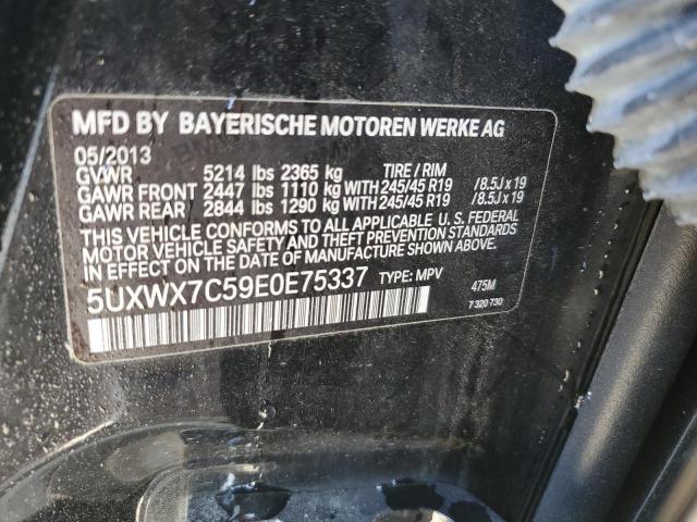 VIN 5UXWX7C59E0E75337 2014 BMW X3, Xdrive35I no.13