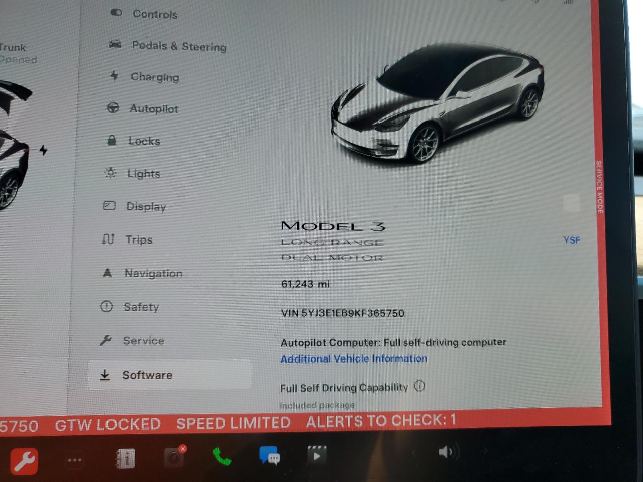 5YJ3E1EB9KF365750 2019 Tesla Model 3