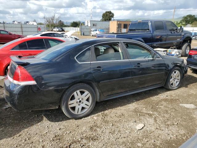 CHEVROLET IMPALA LT 2011 black sedan 4d flexible fuel 2G1WG5EK8B1334497 photo #4