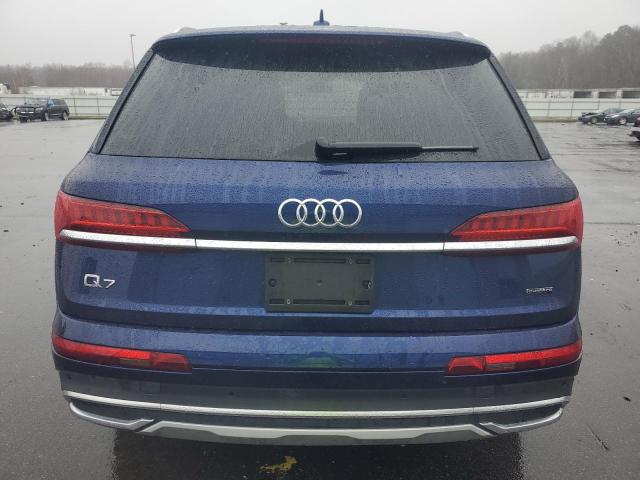  AUDI Q7 2022 Синий