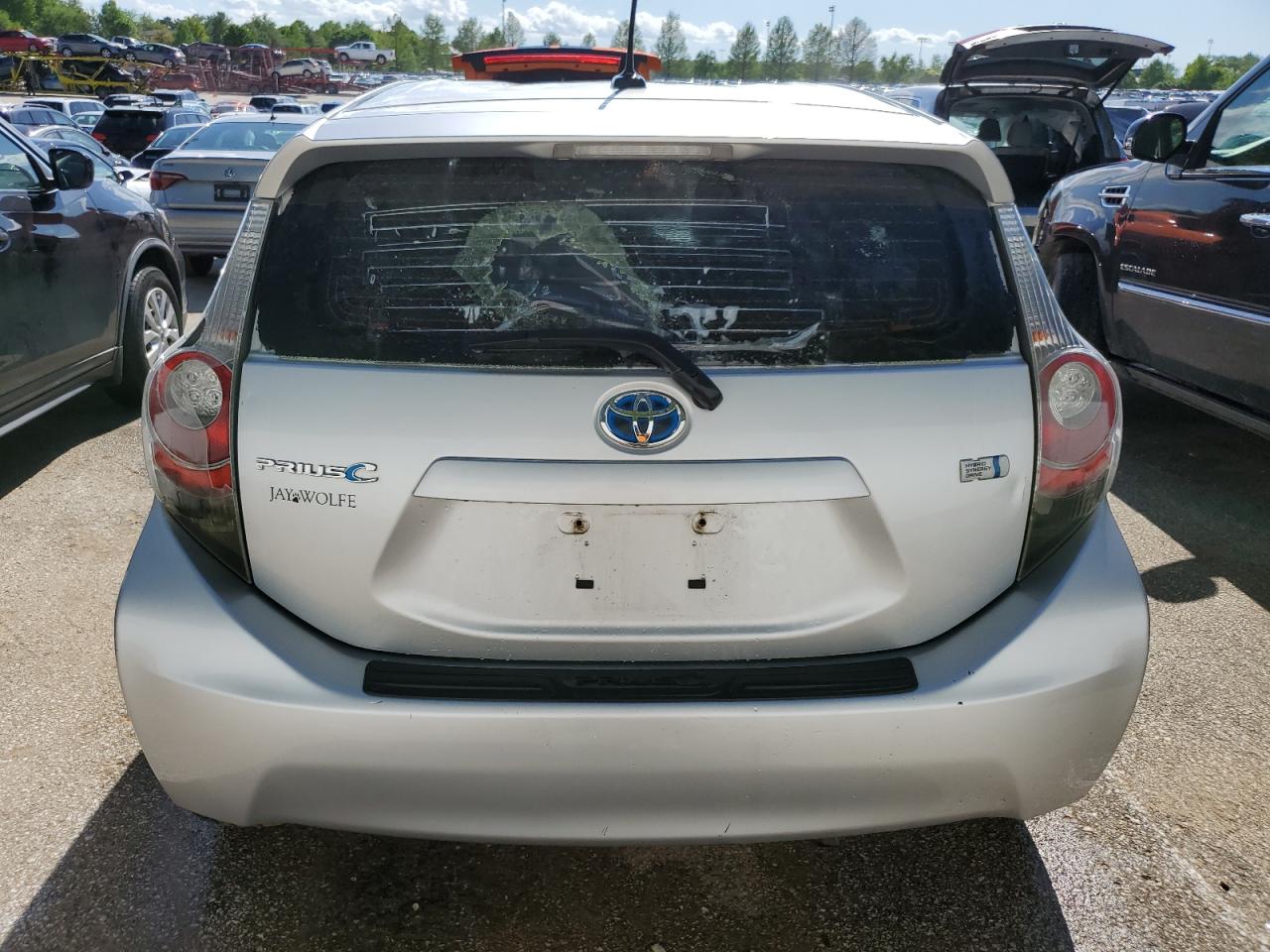 2012 Toyota Prius C vin: JTDKDTB30C1516296