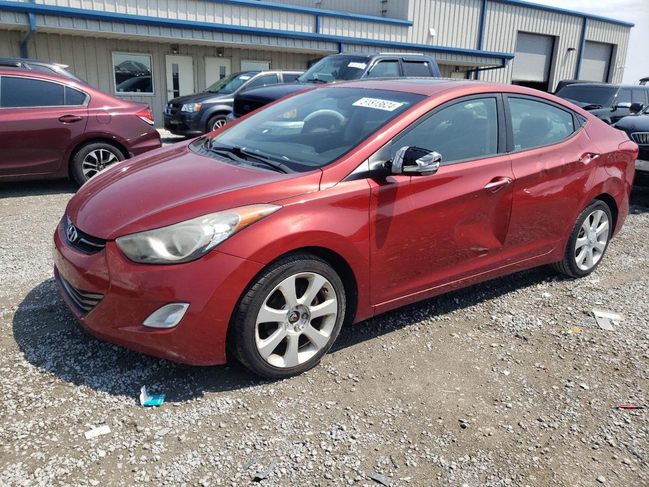 2012 Hyundai Elantra Gls vin: KMHDH4AE2CU311692