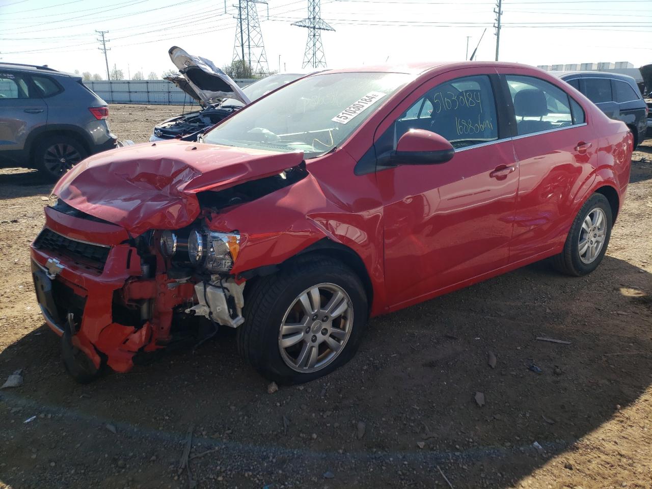 1G1JC5SH2D4163767 2013 Chevrolet Sonic Lt