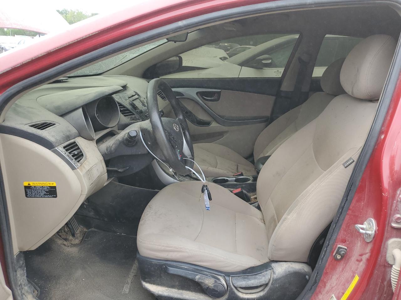 KMHDH4AE2EU047988 2014 Hyundai Elantra Se