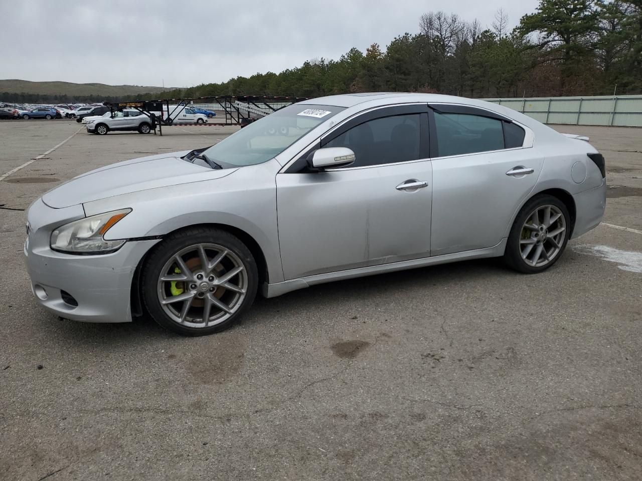 NISSAN MAXIMA S 2010 silver  gas 1N4AA5AP3AC850561 photo #1