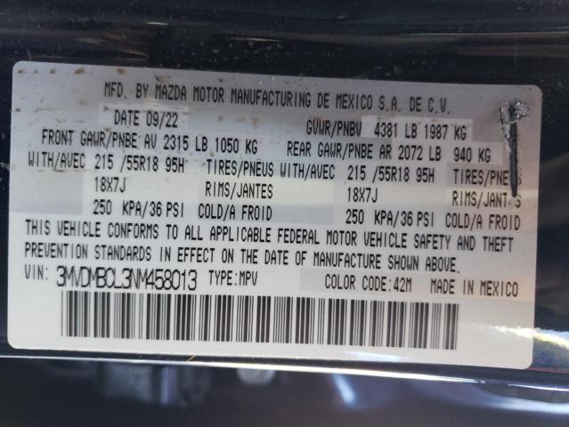 2022 Mazda Cx-30 Preferred VIN: 3MVDMBCL3NM458013 Lot: 50879164