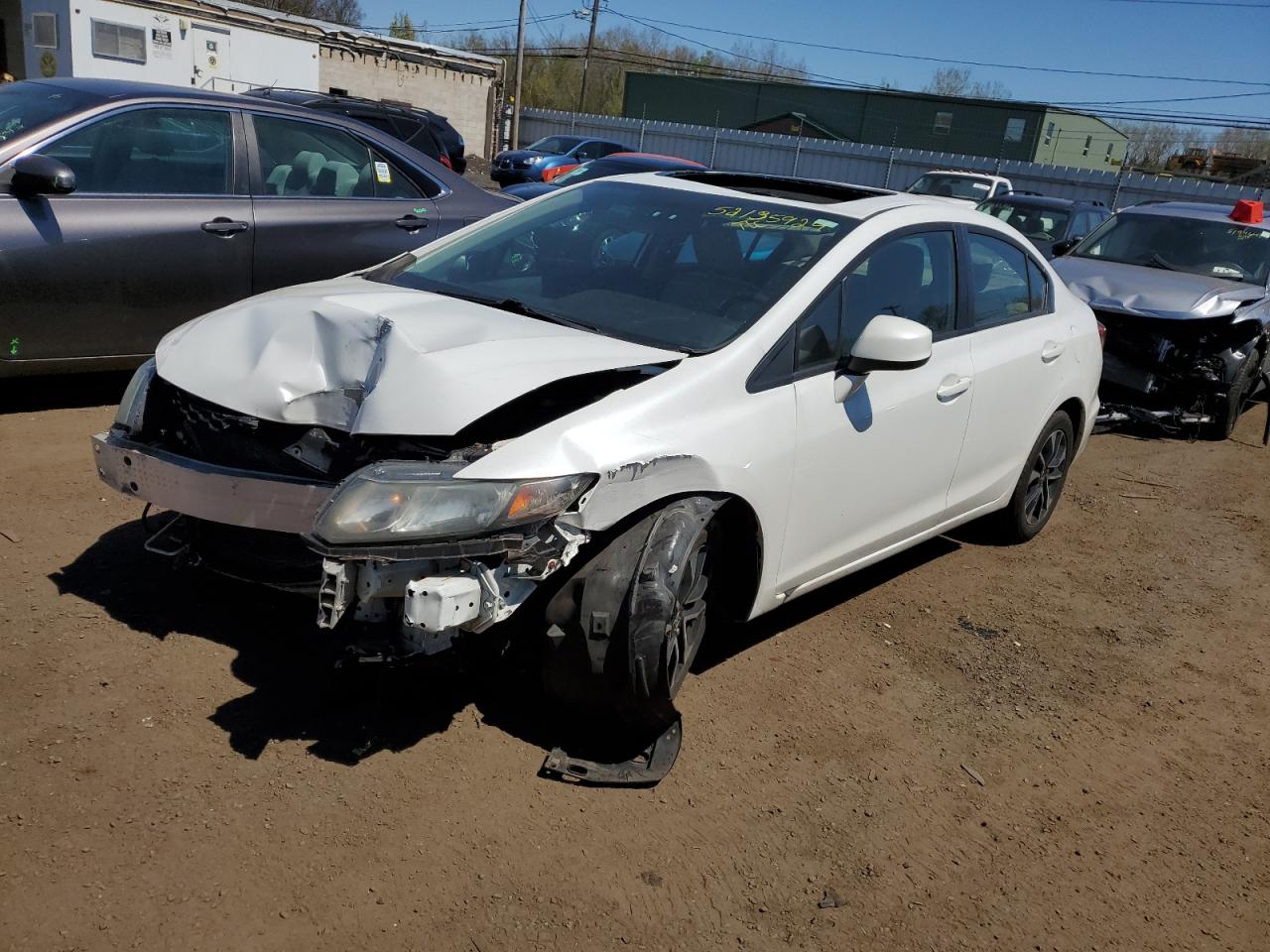 2013 Honda Civic Exl vin: 19XFB2F94DE214752